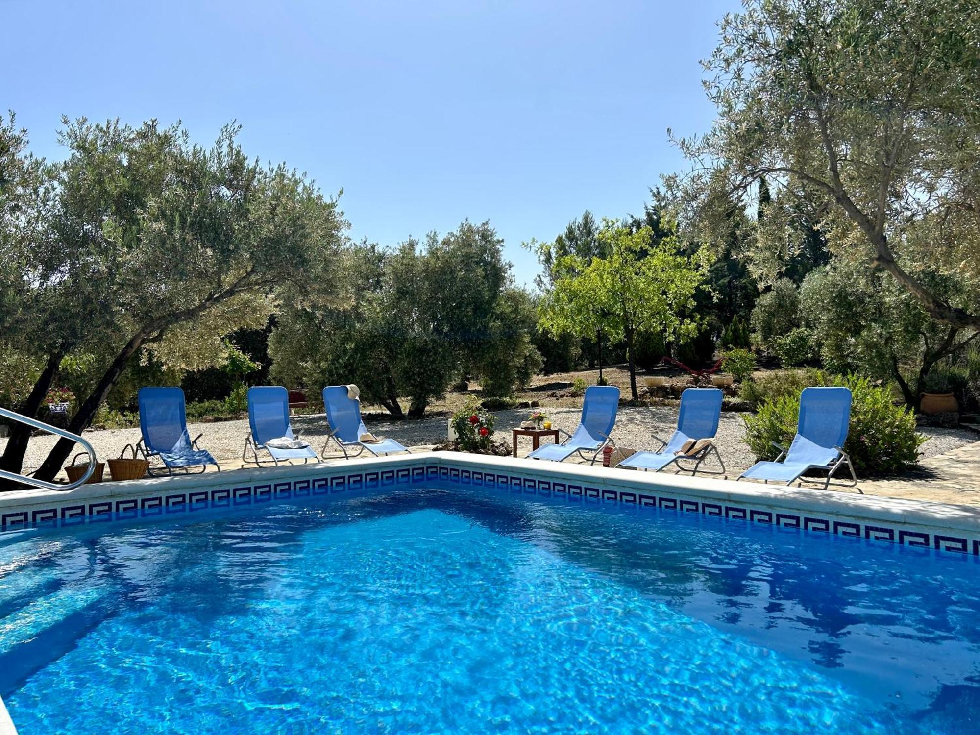 Refugio Andaluz Con Piscina Entre Olivos Villanueva de Tapia Exterior foto