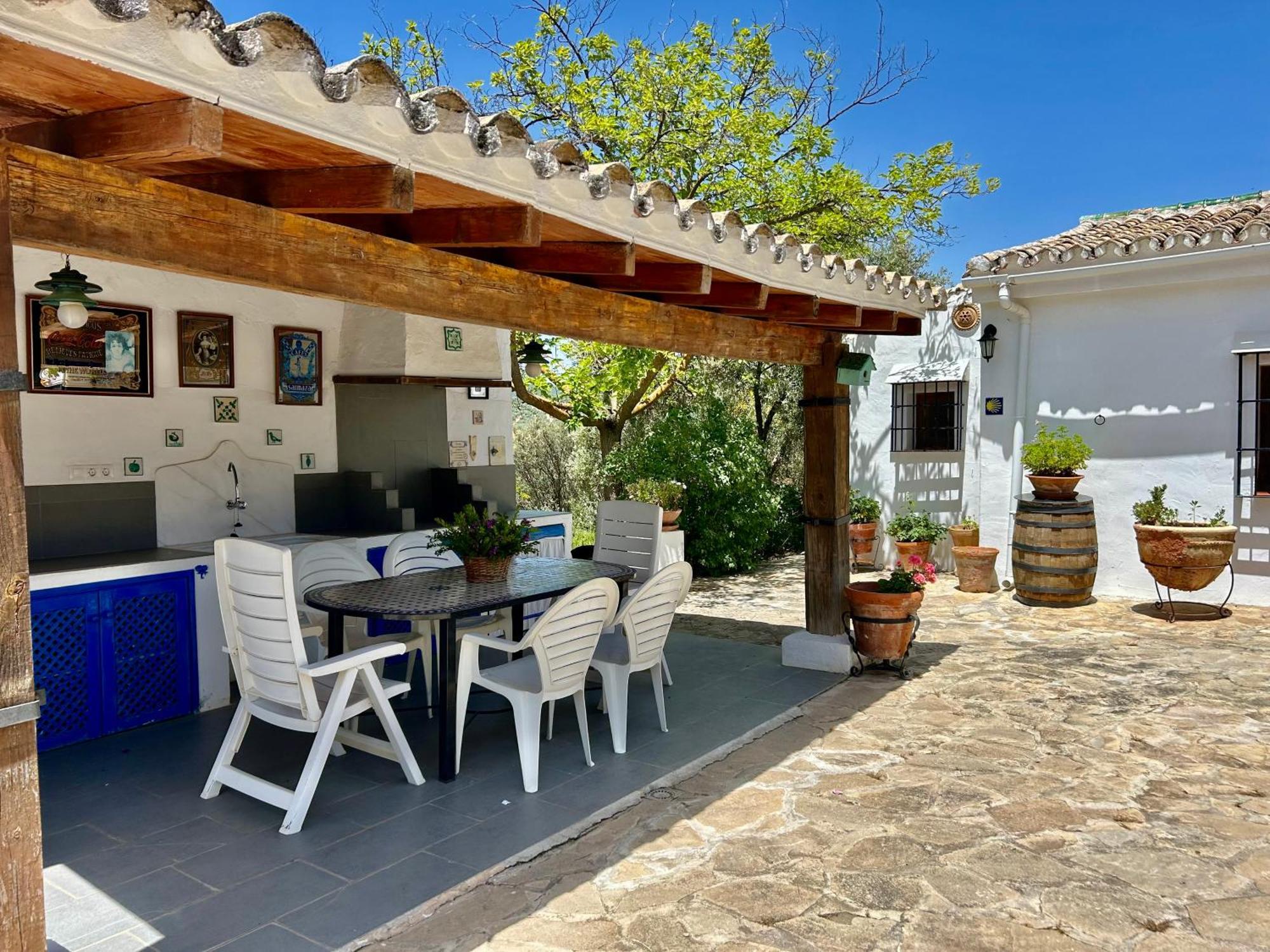 Refugio Andaluz Con Piscina Entre Olivos Villanueva de Tapia Exterior foto